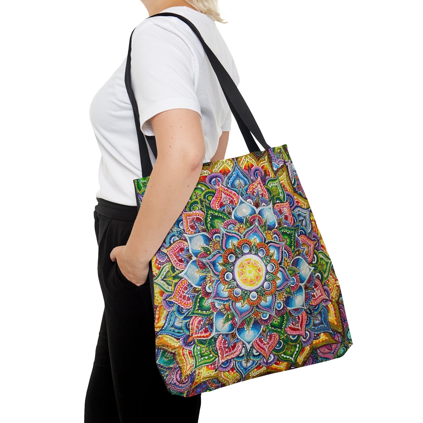 “MANDALA BE” Tote