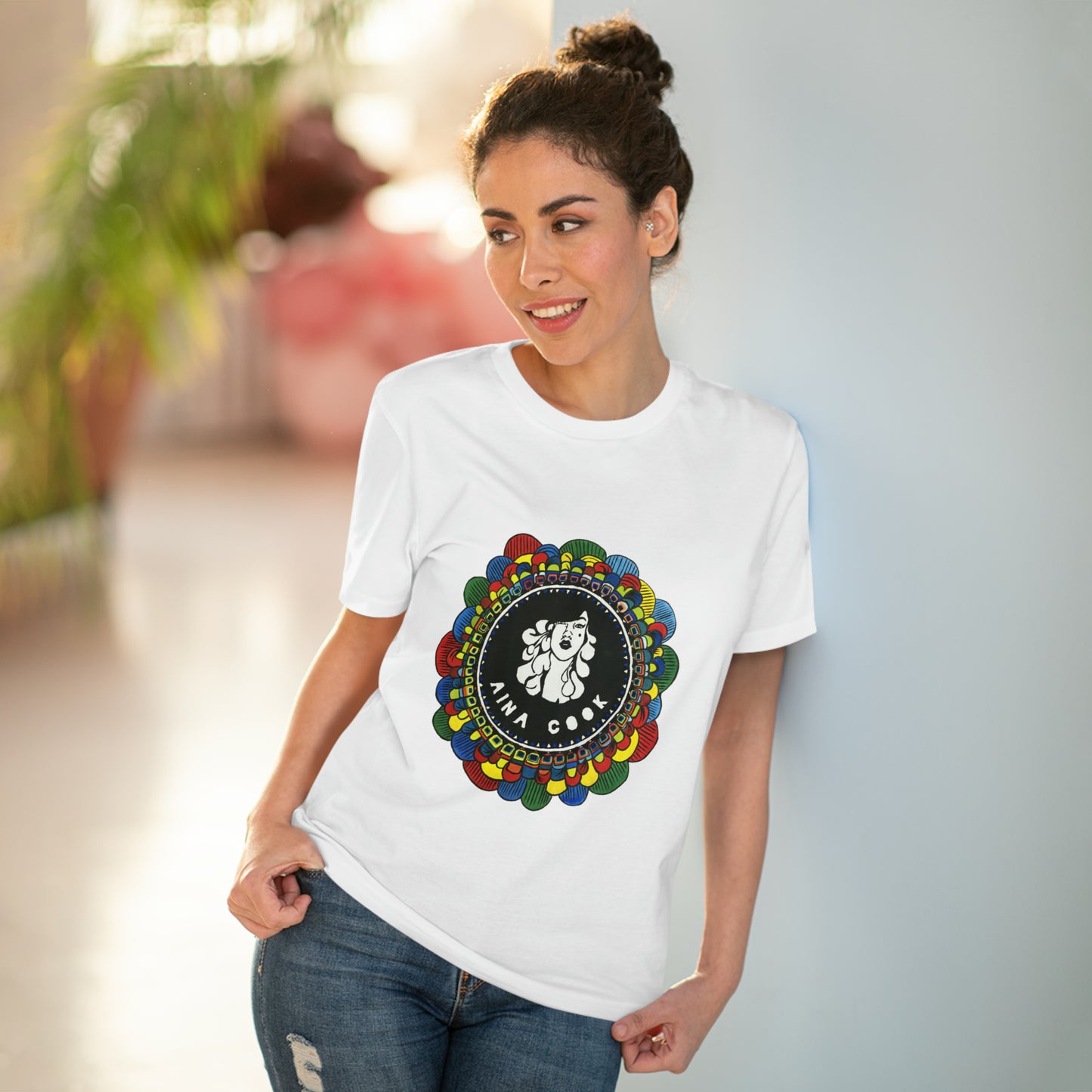 AINA COOK design printed on Tee Organic Creator T-shirt - Unisex