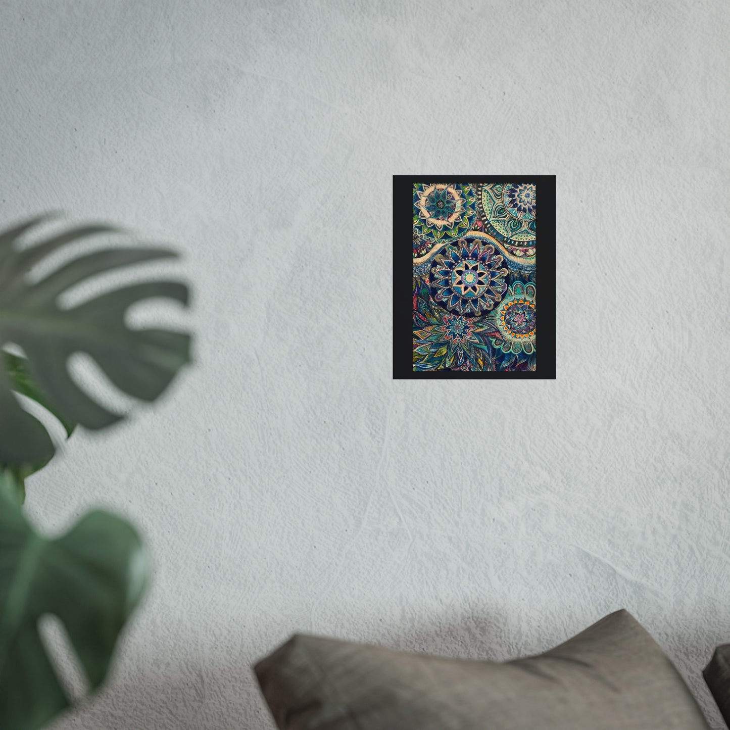 "Blue Mood" print artwork by AINA COOK