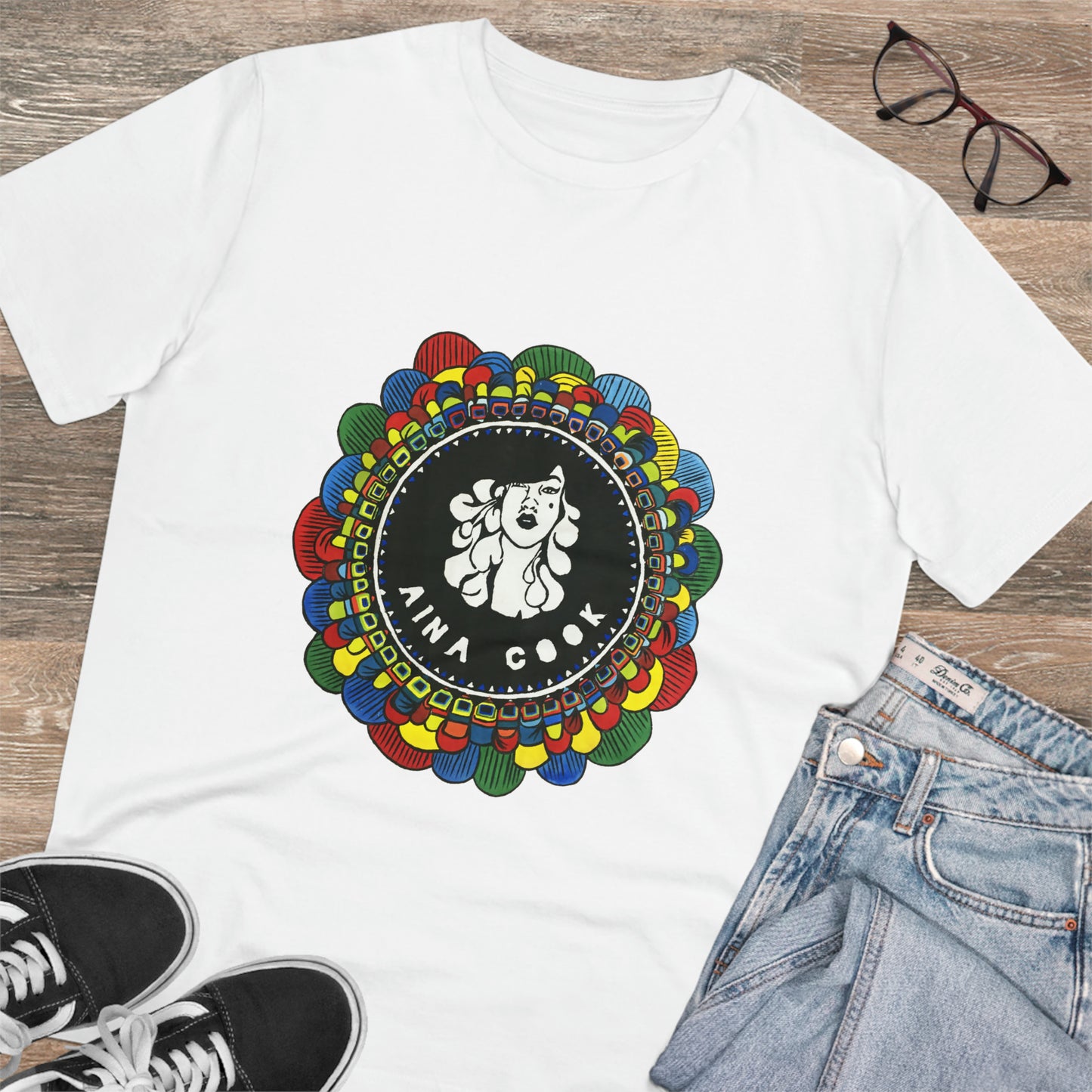 AINA COOK design printed on Tee Organic Creator T-shirt - Unisex