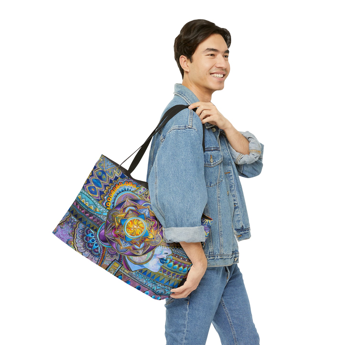 Weekender Tote Bag - Purple AINA COOK Design