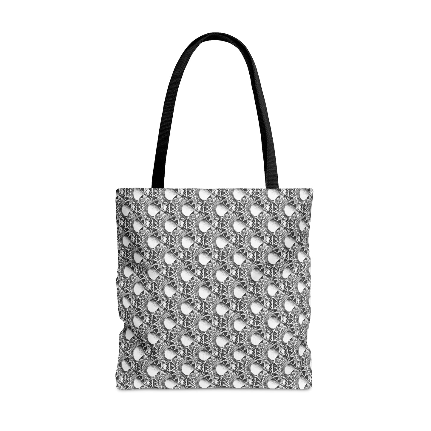 B&W Pattern Tote Bag