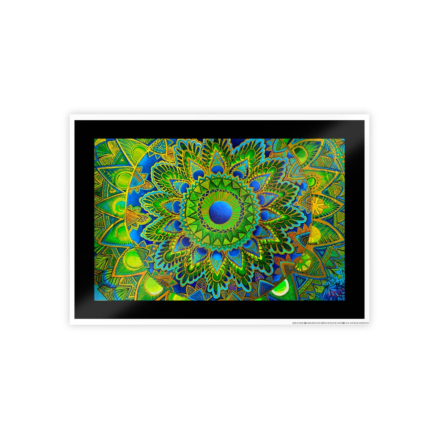 "Green Mood" Artwork by AINA COOK                       PRINT