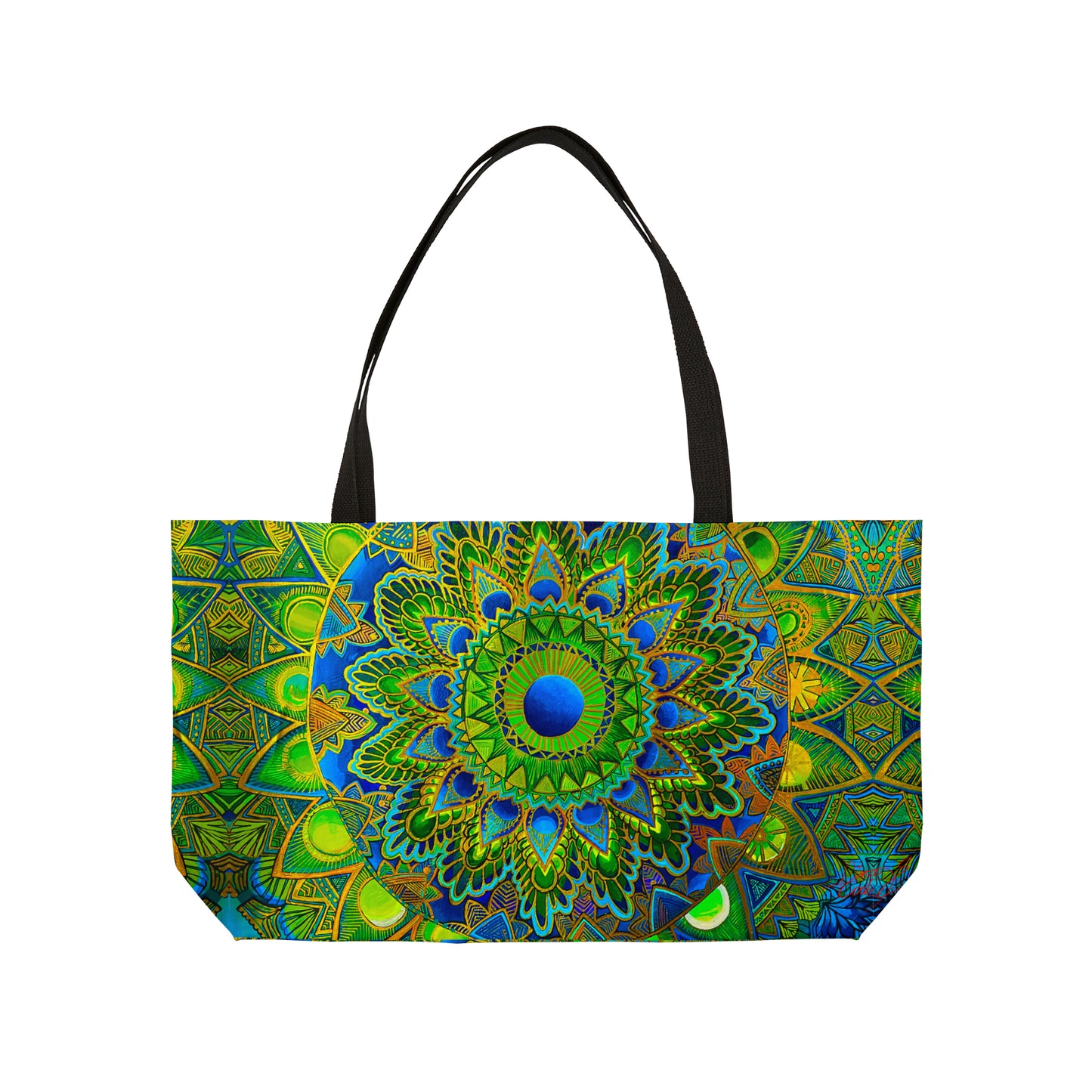 Green Mood Weekender Tote Bag