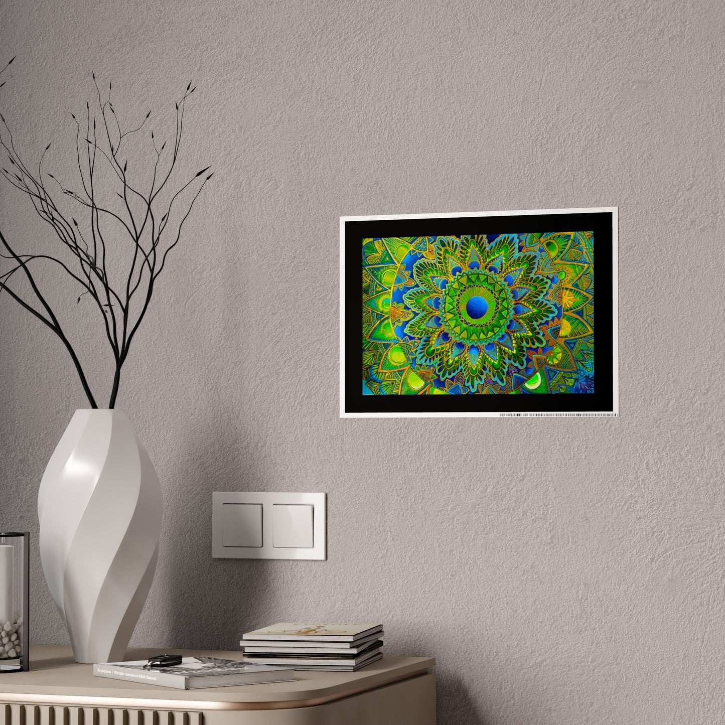 "Green Mood" Artwork by AINA COOK                       PRINT