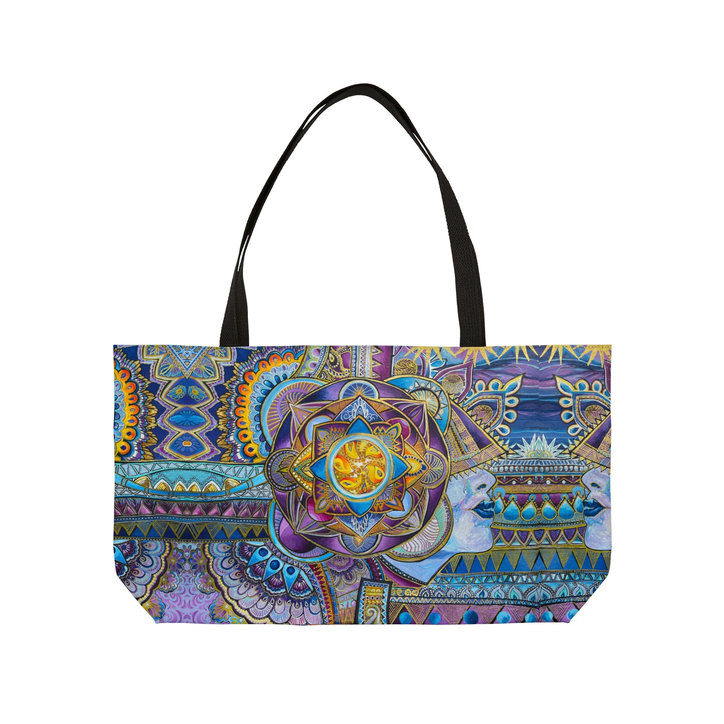 Weekender Tote Bag - Purple AINA COOK Design