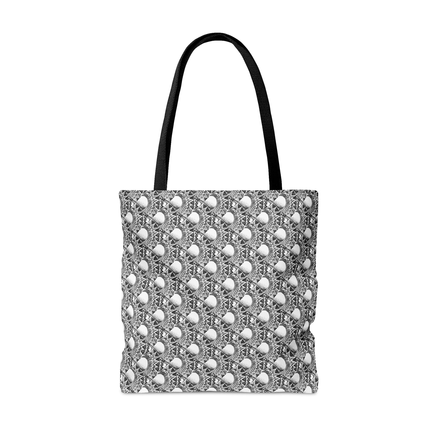 B&W Pattern Tote Bag