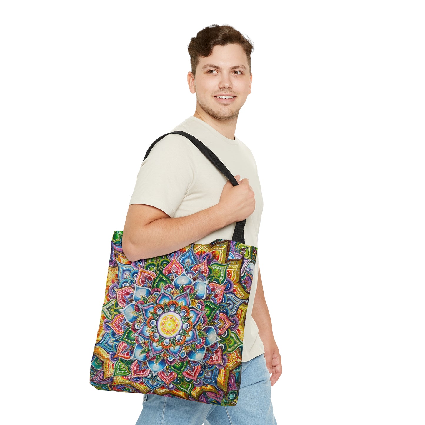 “MANDALA BE” Tote