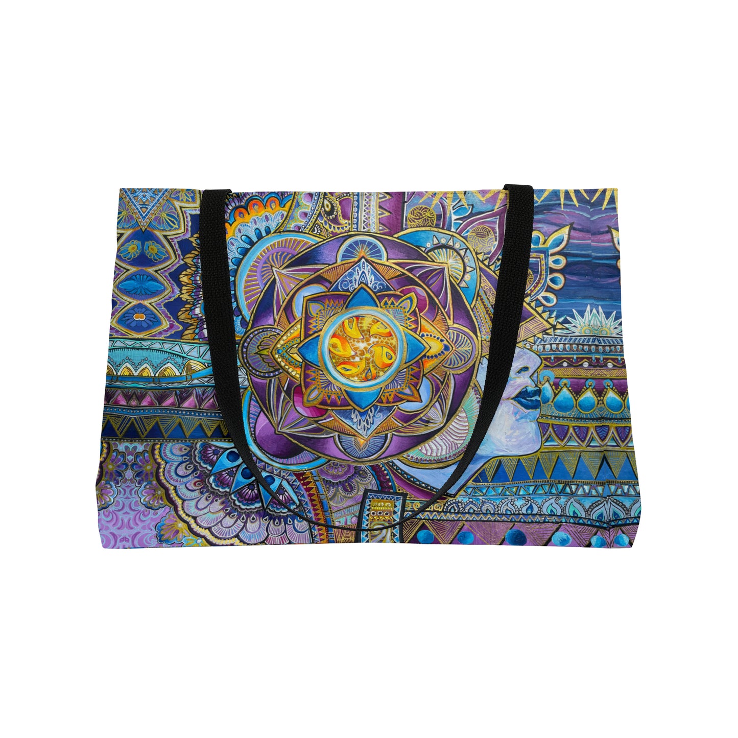 Weekender Tote Bag - Purple AINA COOK Design