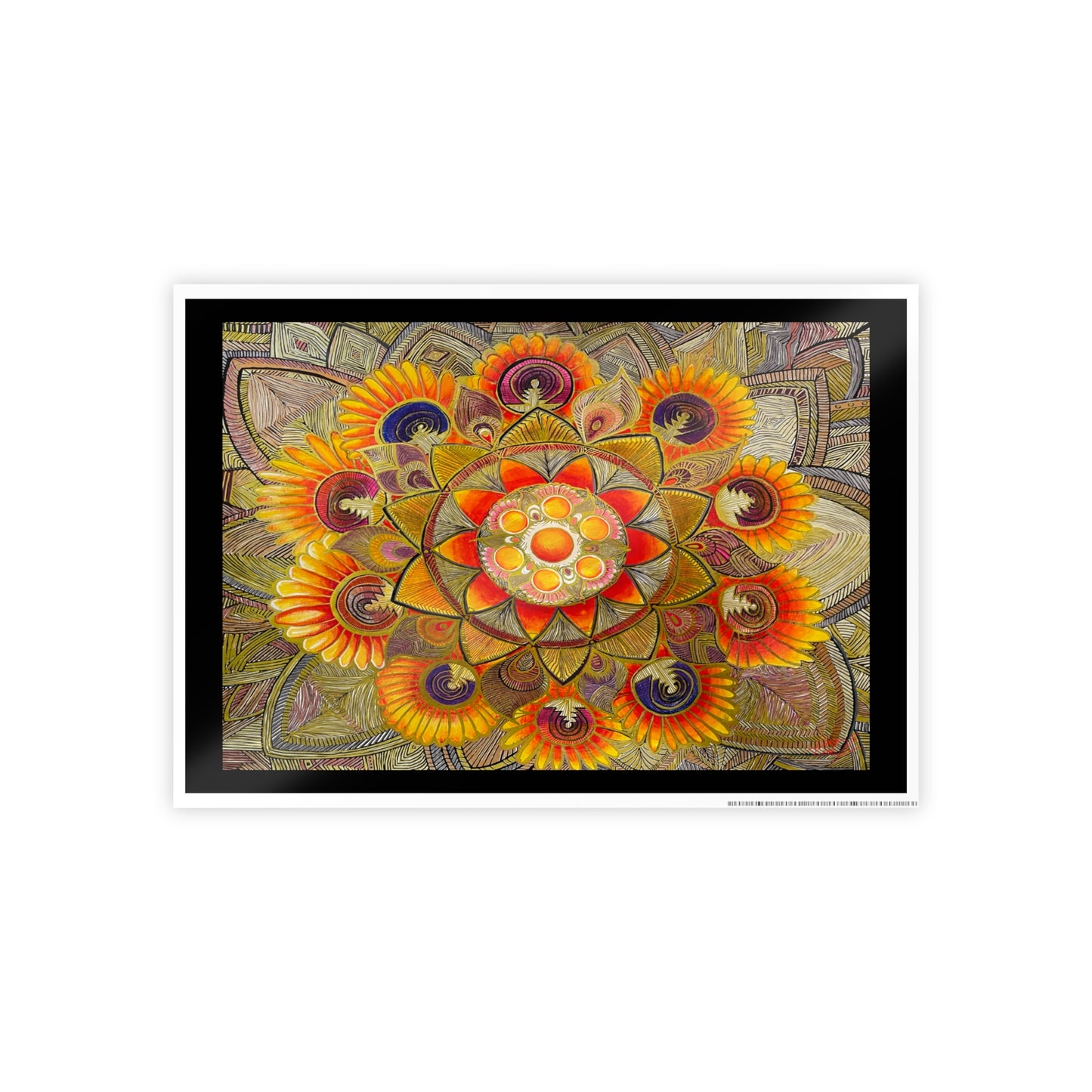 "Gold Mood" print - AINA COOK