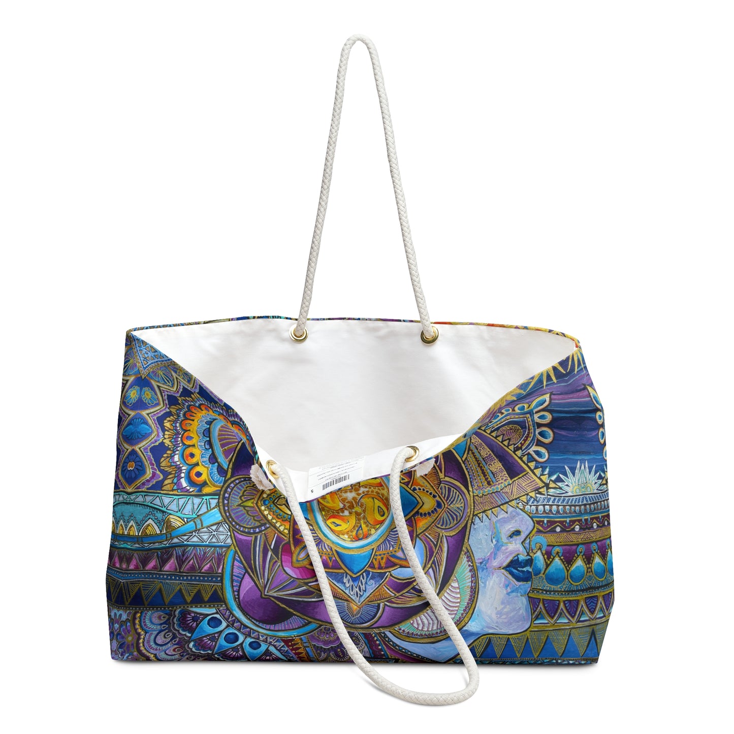 "Purple Mood Weekender Bag