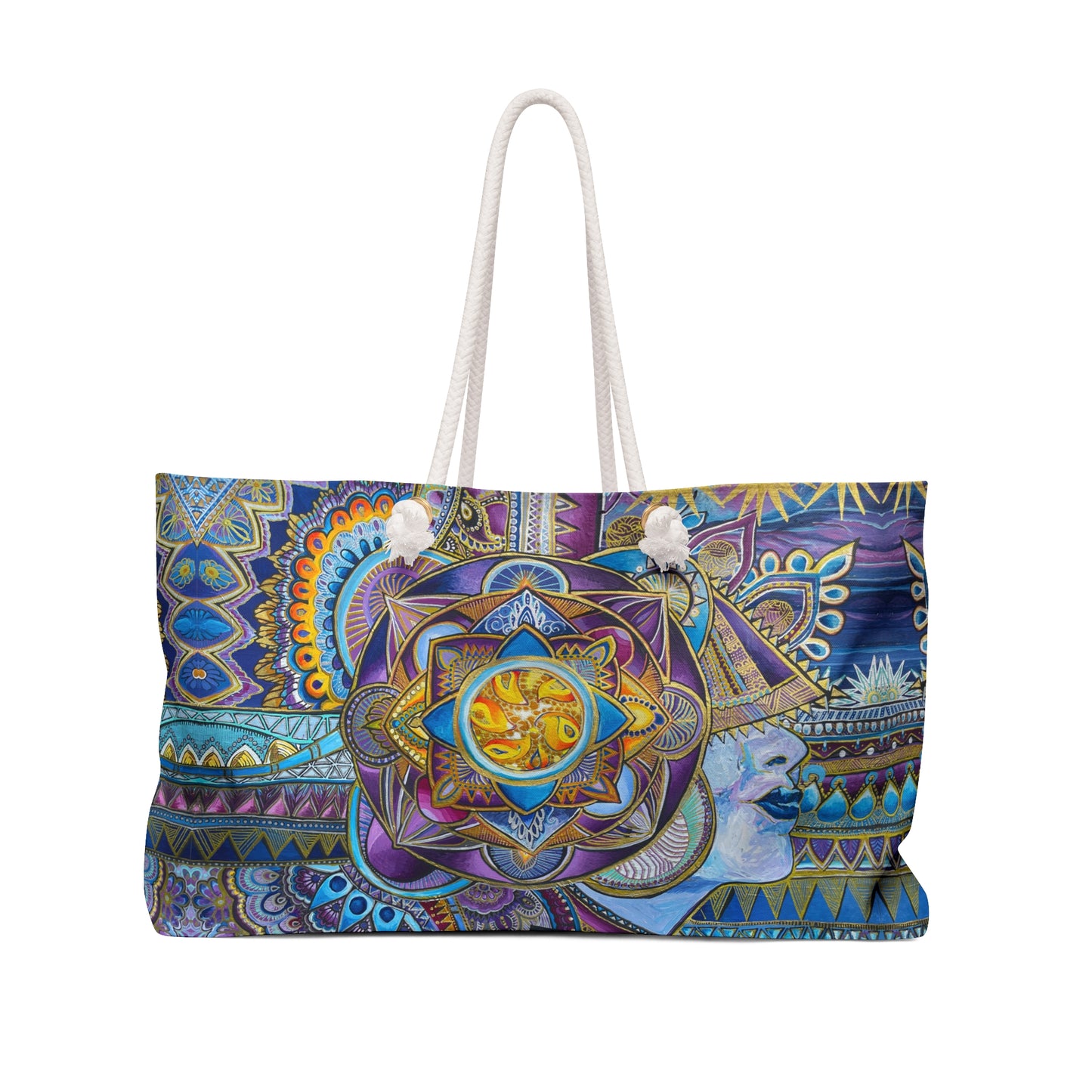 "Purple Mood Weekender Bag
