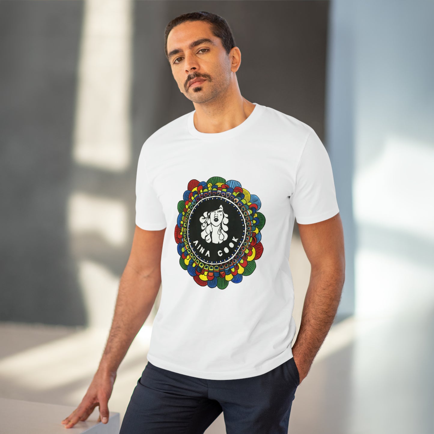 AINA COOK design printed on Tee Organic Creator T-shirt - Unisex
