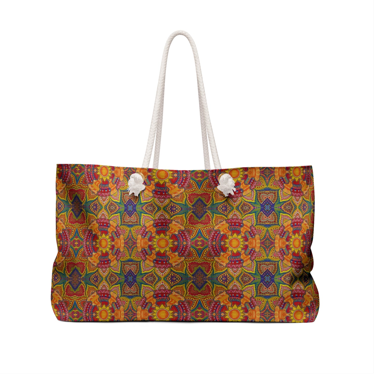 Pattern Weekender Bag