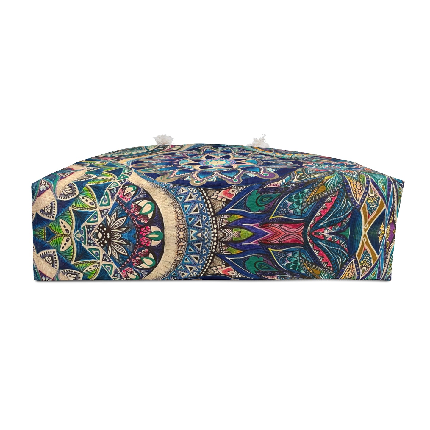 "Blue Mood" artwork printed Weekender Bag
