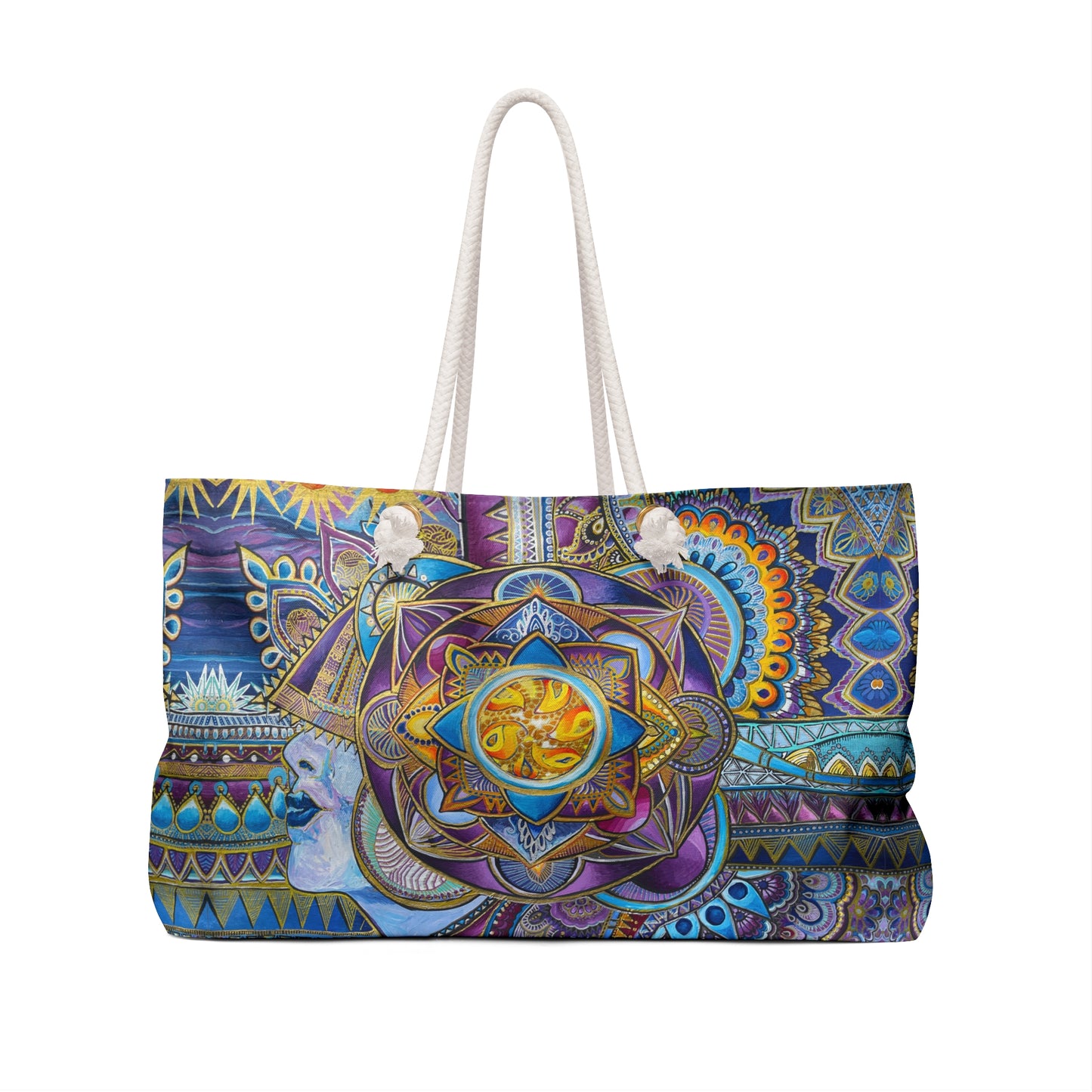 "Purple Mood Weekender Bag