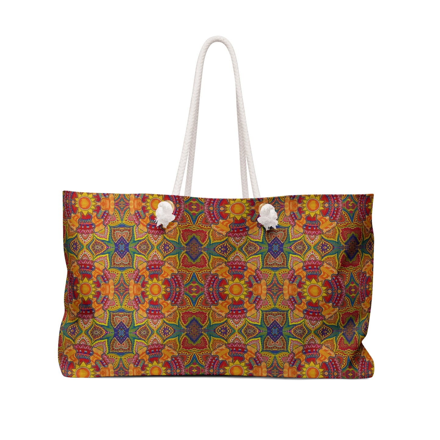 Pattern Weekender Bag