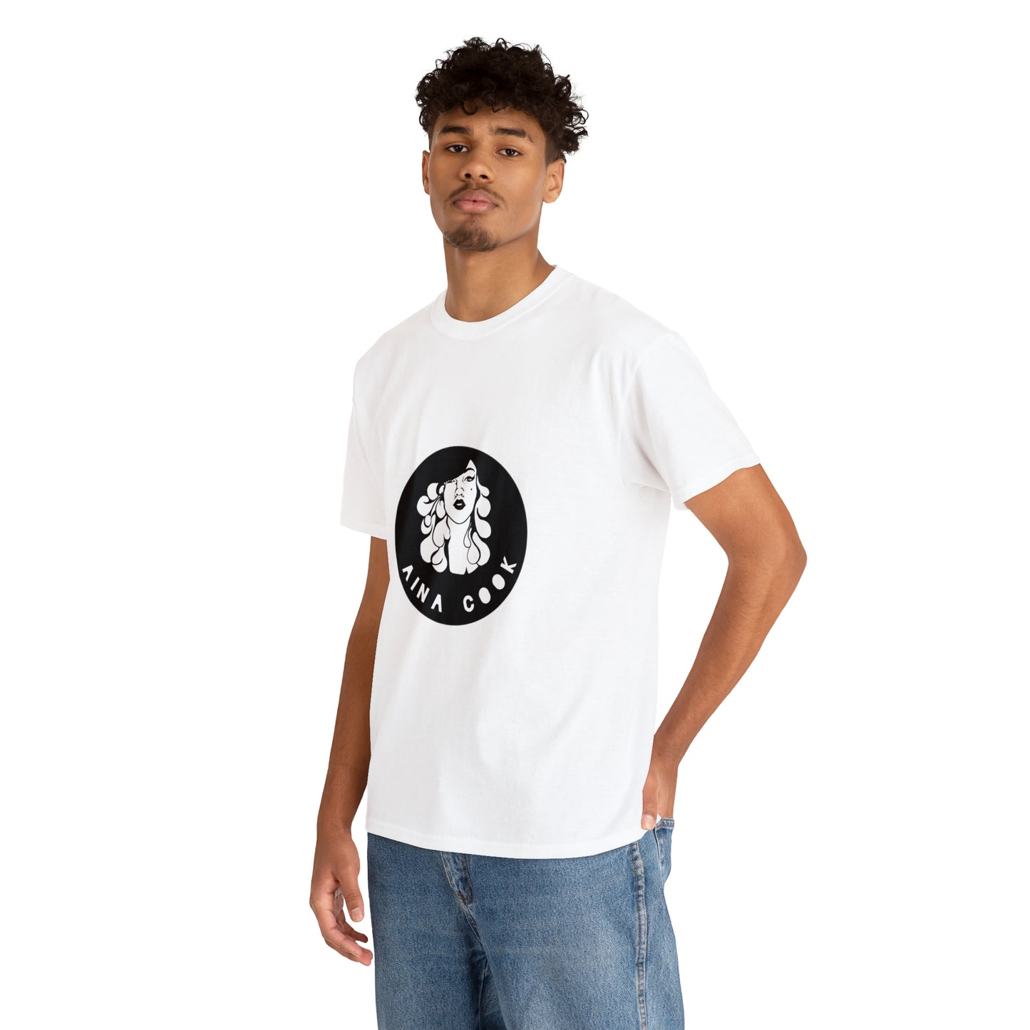 AINA COOK logo -   Unisex Heavy Cotton Tee