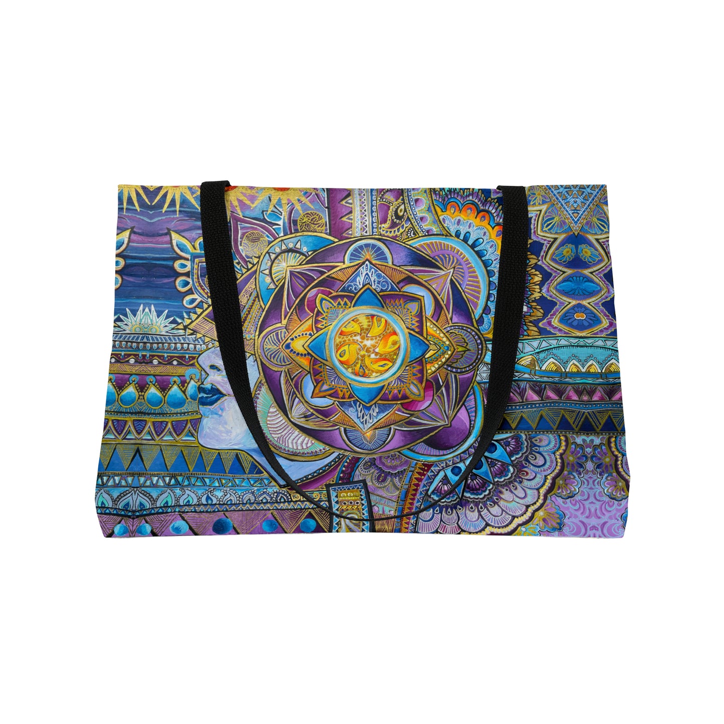 Weekender Tote Bag - Purple AINA COOK Design