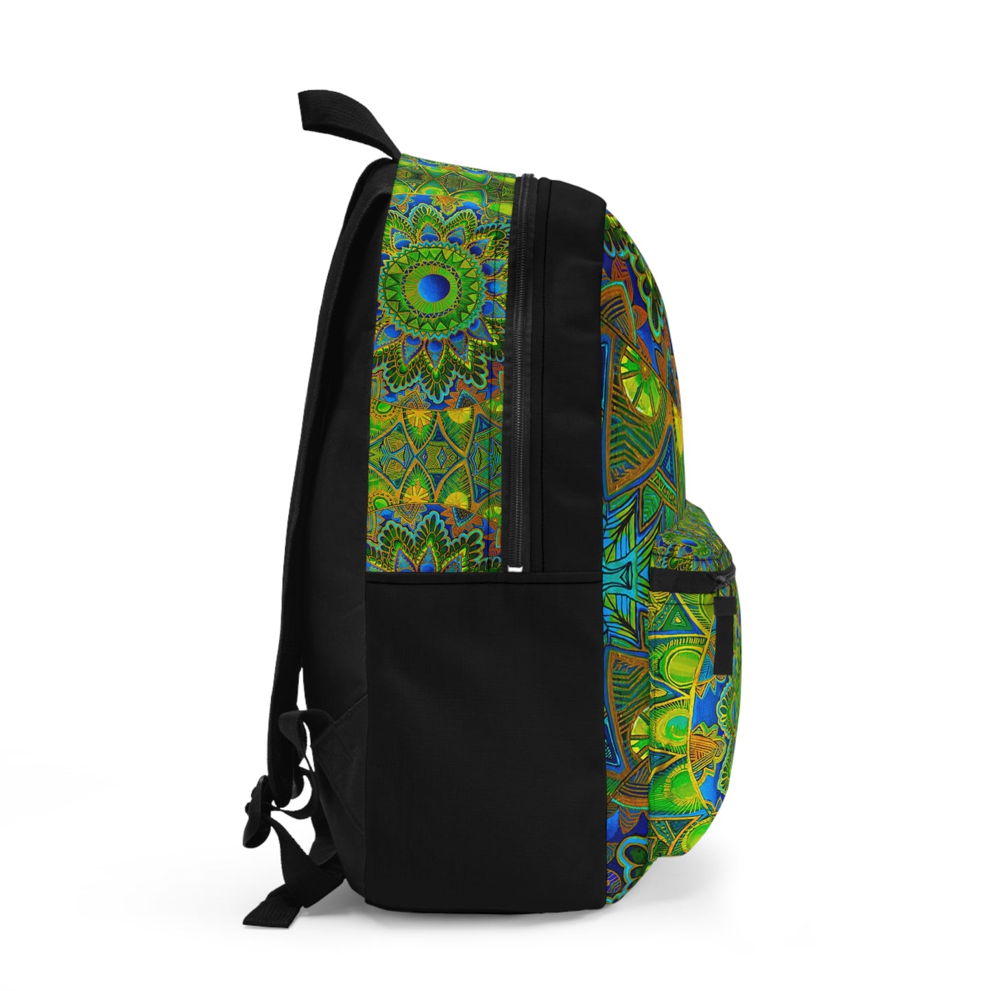 "Green Mood" artwork by AINA COOK     Backpack